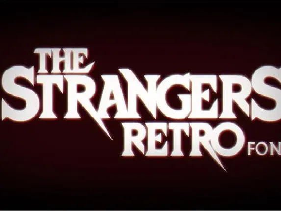 Strangers Retro font