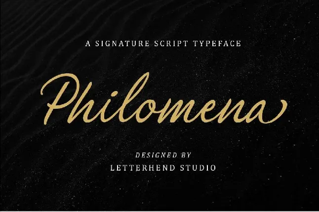 Philomena font