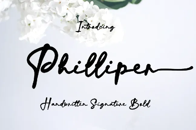 Philliper font