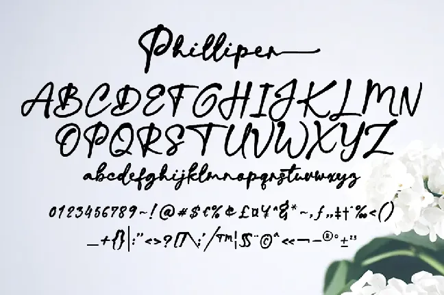 Philliper font