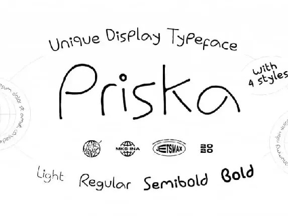 Priska Handwritten font