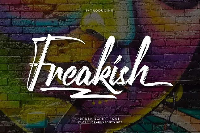 Freakish font