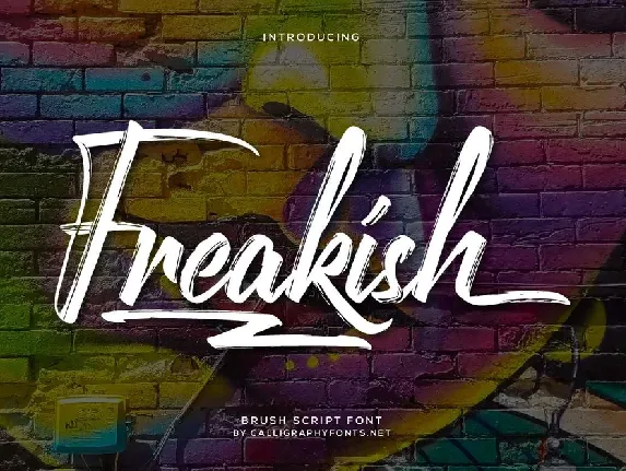 Freakish font