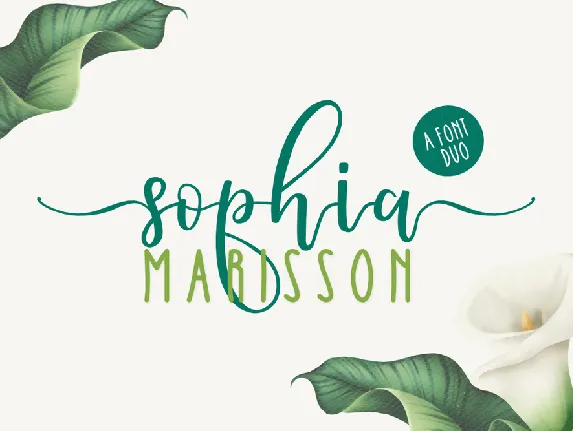 SophiaMarissonPersonalUseOnly font