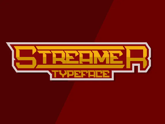 Streamer Demo font