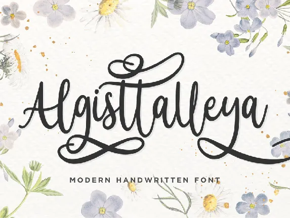 Algisttalleya font