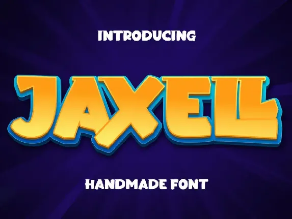 Jaxell font