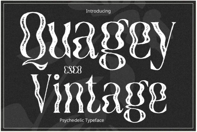 Quagey Vintage font