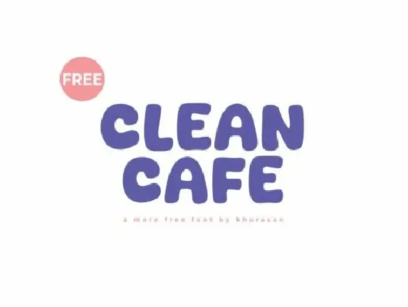 Clean Cafe font