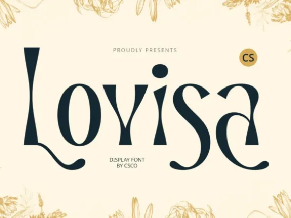 CS Lovisa font