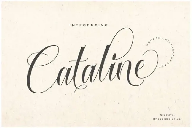 Cataline Script Free font