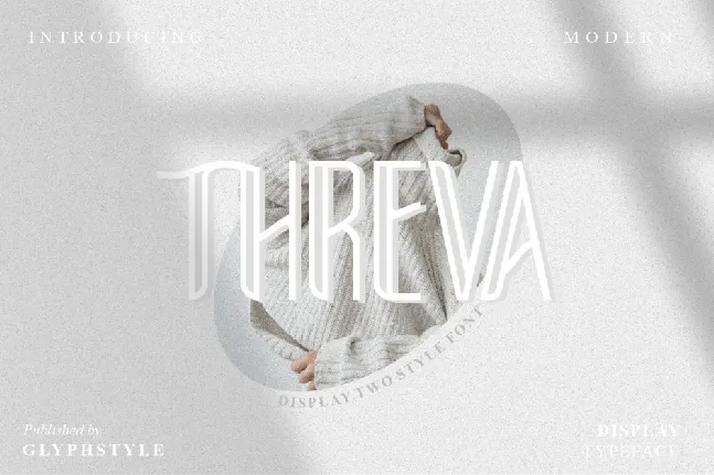 THREVA Demo font