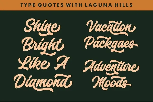 Laguna Hills font