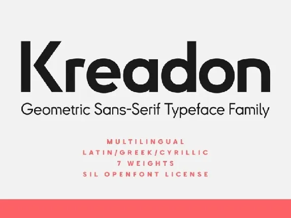 Kreadon Family font