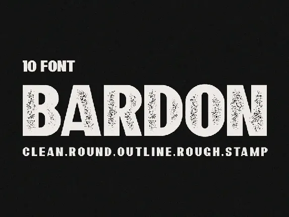 Bardon font