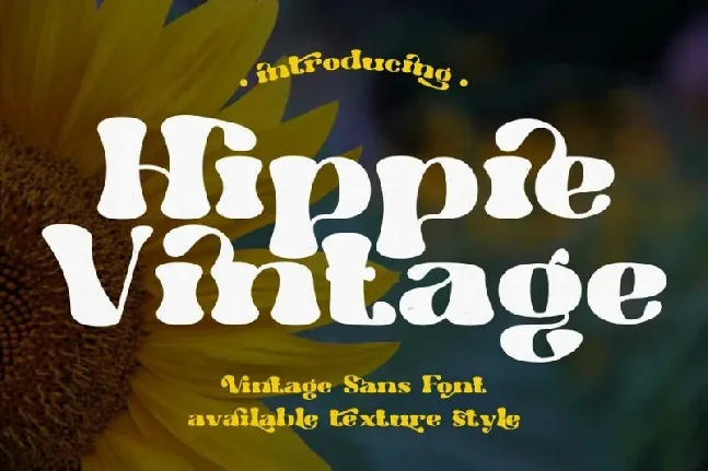 Hippie Vintage font