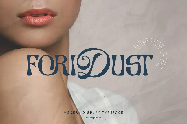 Foridust font