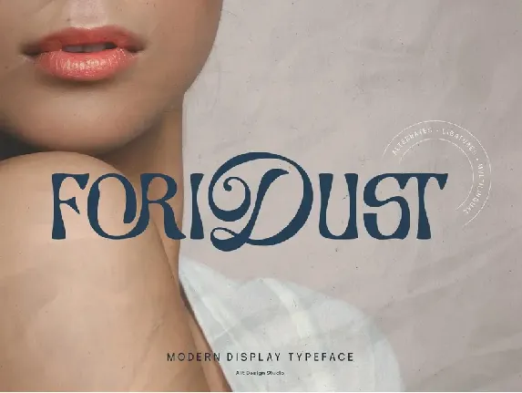 Foridust font