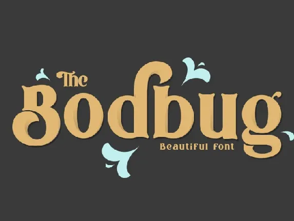 The Bodbug Typeface font