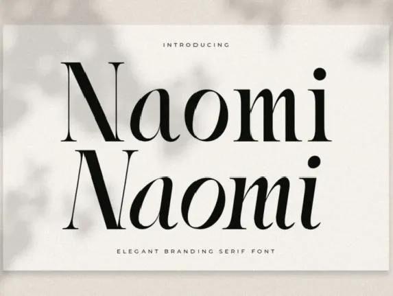 Naomi font