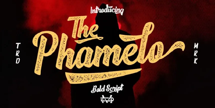 Phamelo Script font