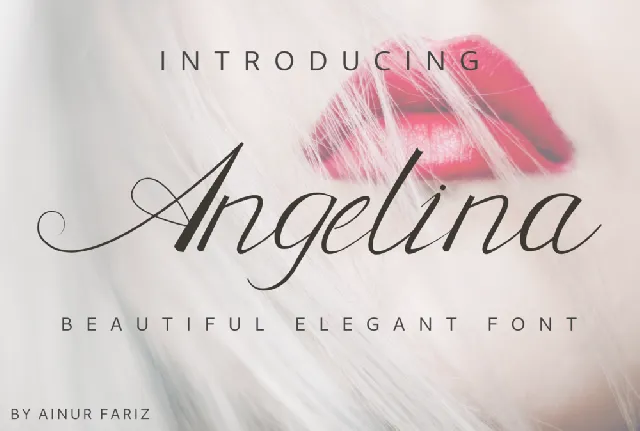 Anggelina font