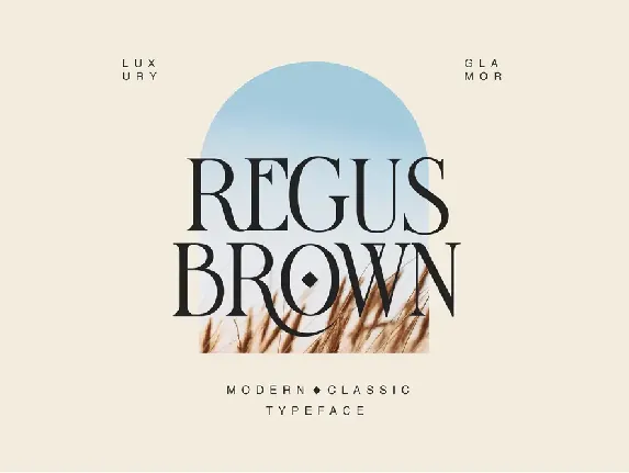 Regus Brown font