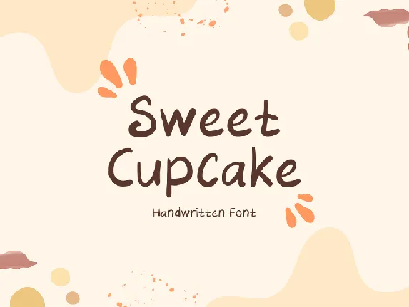 Sweet Cupcake font