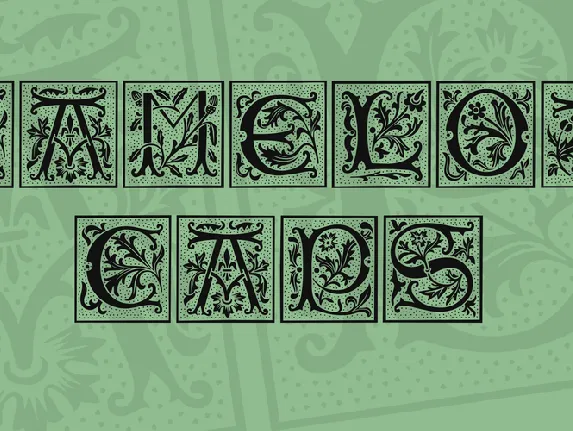 CamelotCaps font