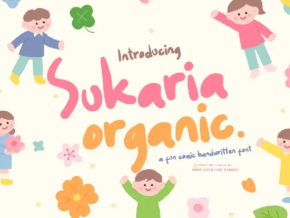 Sukaria Organic font