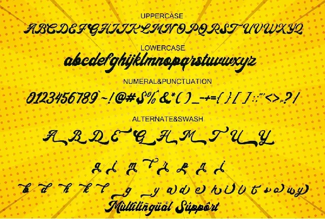 The Backro font