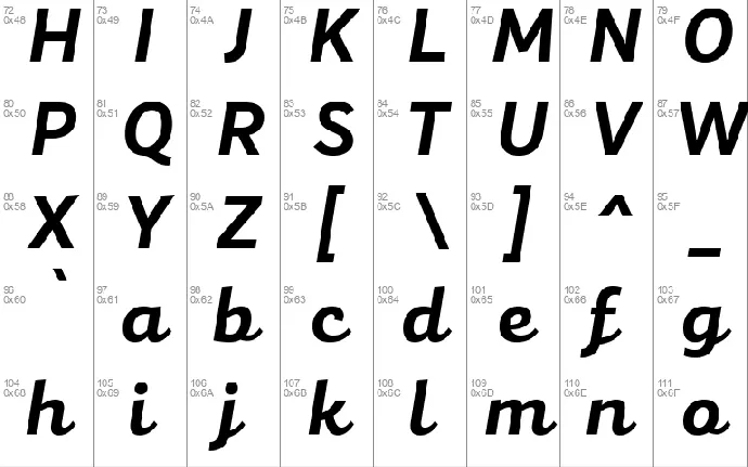 Mixa font