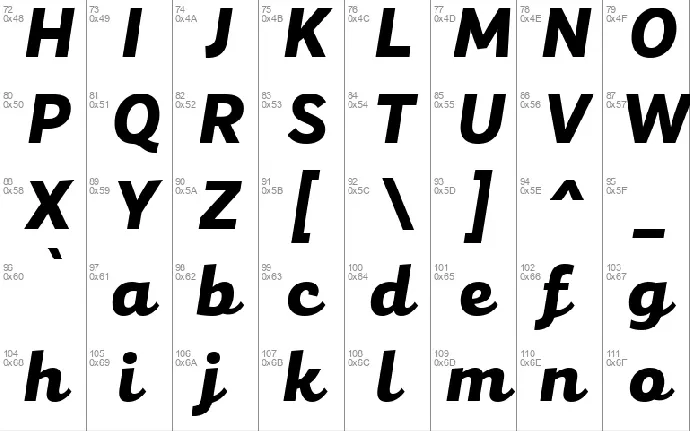 Mixa font