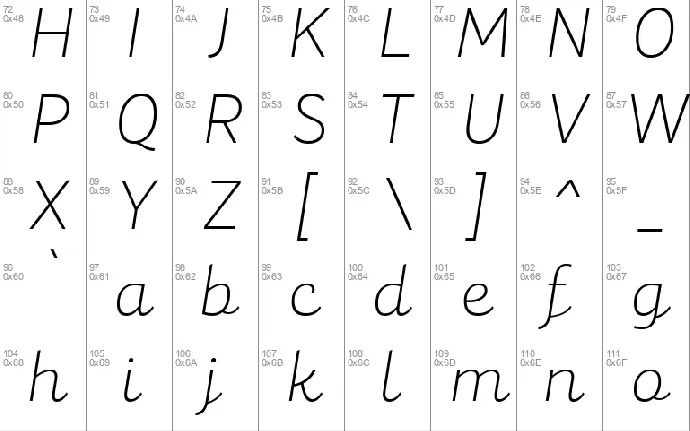 Mixa font