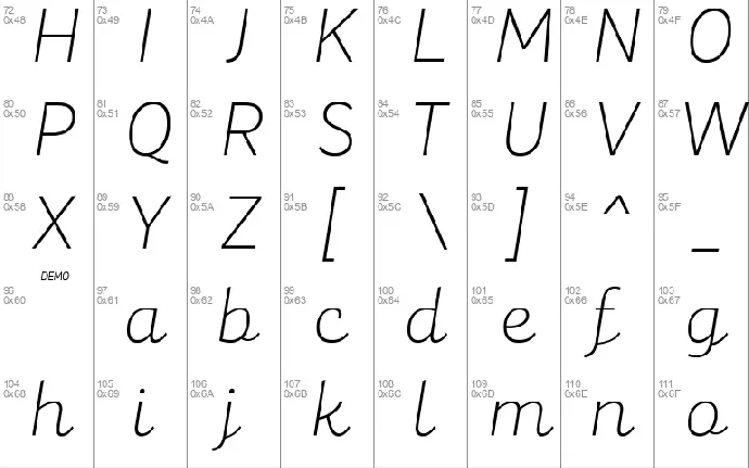 Mixa font