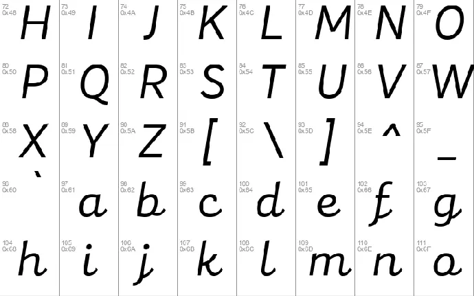 Mixa font