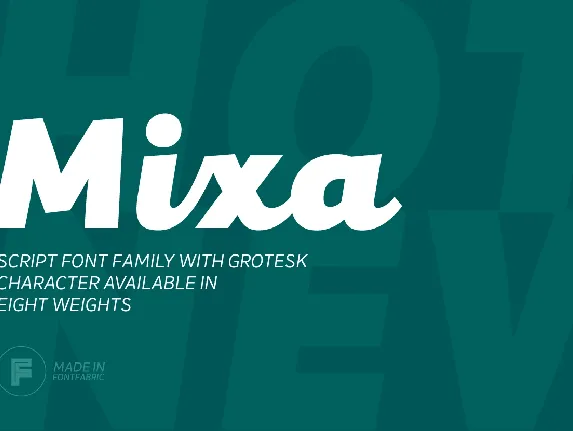 Mixa font