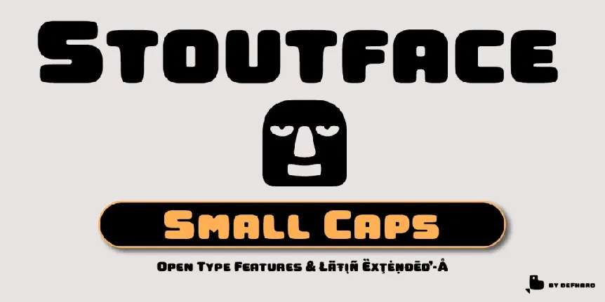 Stoutface SC font