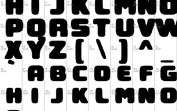 Stoutface SC font