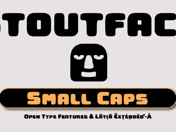 Stoutface SC font