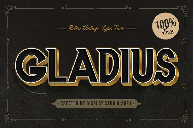 Gladius font