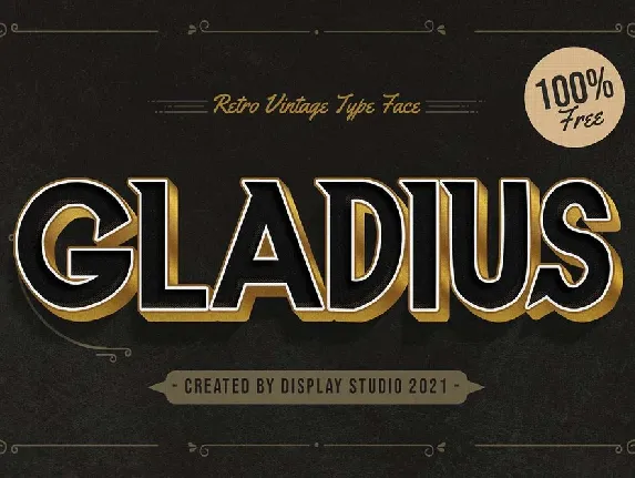 Gladius font