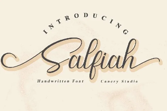 Salfiah font