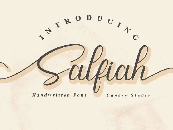 Salfiah font