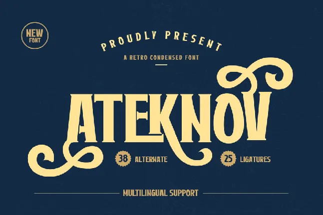 ATEKNOVtrial font