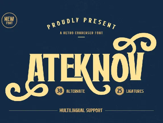 ATEKNOVtrial font