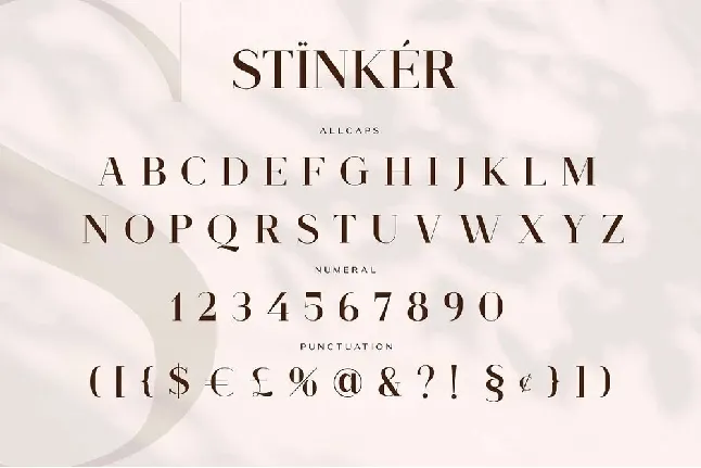 Stinker font