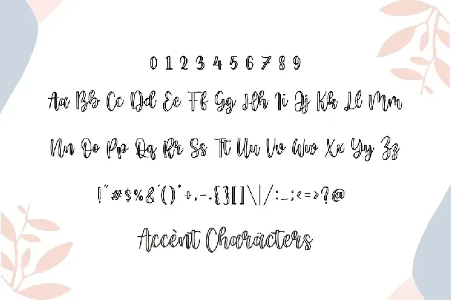 Minoline font