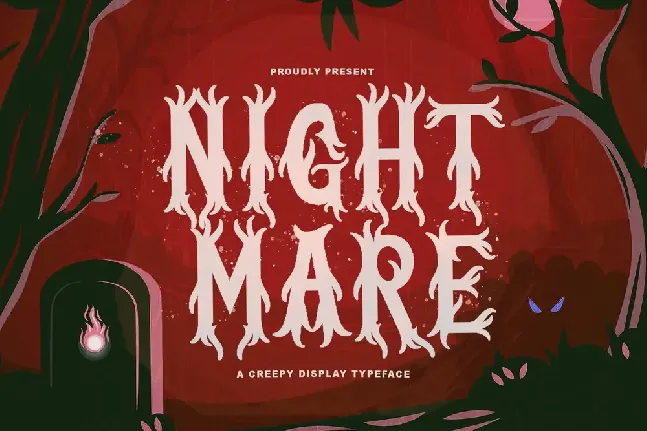 Nightmare font