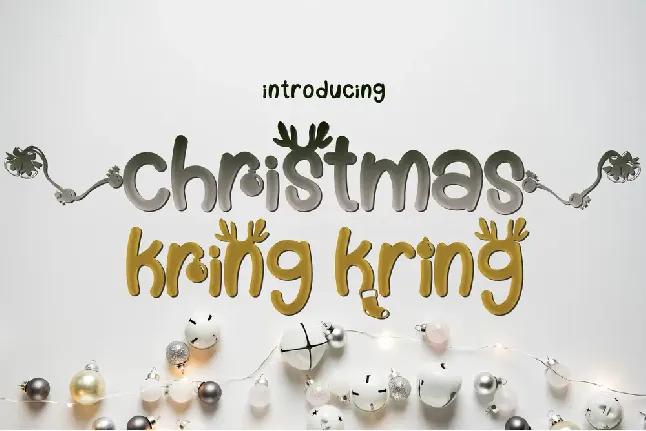 Christmas Kring-kring font